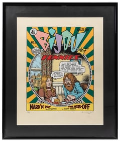 R. Crumb Bijou Funnies Limited Edition Signed Serigraph. Wi...