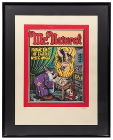 R. Crumb Mr. Natural Signed Limited Edition Serigraph. Wild...