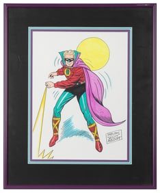 Sheldon “Shelly” Moldoff Signed Green Lantern Comic Illustr...