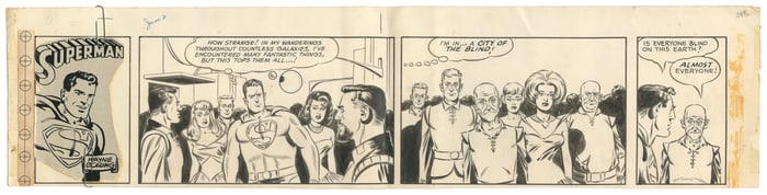 BORING, Wayne (American, 1905-1987). Original Superman Comi...