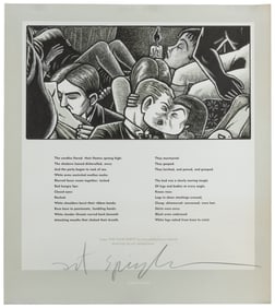 SPIEGELMAN, Art (b. 1948). The Wild Party signed poster. Pa...