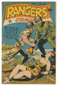 Rangers Comics #19. Fiction House, 1944. Joe Doolin cover. ...