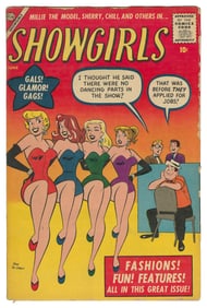 Showgirls #1. Atlas, 1957. Dan DeCarlo cover and art. Stan ...