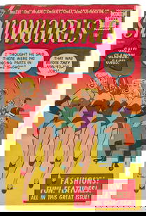 Showgirls #1. Atlas, 1957. Dan DeCarlo cover and art. Stan ...: Showgirls #1. Atlas, 1957. Dan DeCarlo cover and art. Stan Lee stories. Small losses around edge of cover, short tears.