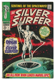 Silver Surfer #1. Marvel Comics, 1968. Origin of the Silver...