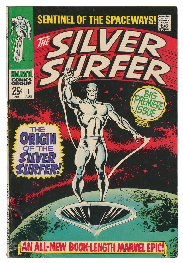 Silver Surfer #1. Marvel Comics, 1968. Origin of the Silver... (1 of 1)
