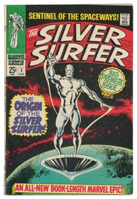 Silver Surfer #1. Marvel Comics, 1968. Origin of the Silver...