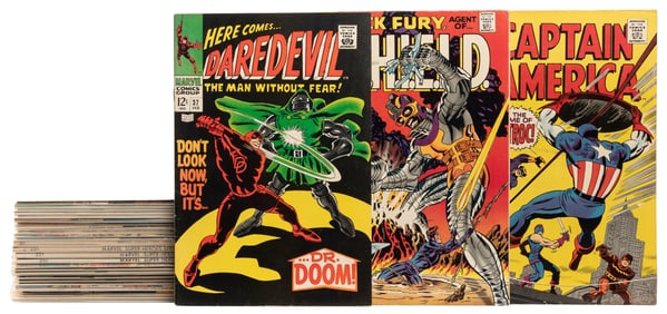 Marvel Silver Age Comics Lot (30). Including: Daredevil #31...