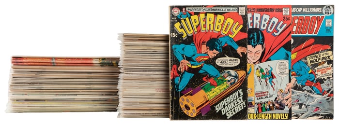 Superboy Group of Approximately 200 Comics. DC Comics, 1958...