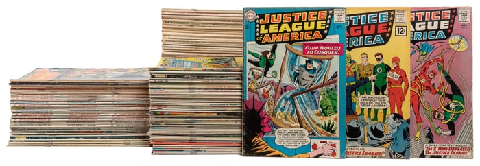 Justice League Group of Approximately 200 Comics. DC Comics...