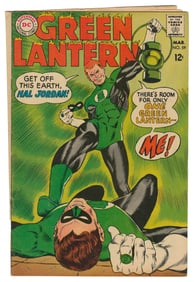 [COMICS]. Green Lantern #59. [DC Comics, March 1968]. The f...