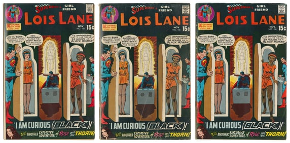 [COMICS]. Superman’s Girl Friend Lois Lane #106 [3 copies]....