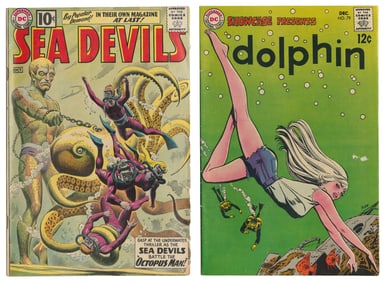 [COMICS]. Showcase Presents Dolphin #79 and Sea Devils #1. ...
