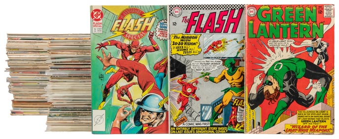 [COMICS]. Large Group of Nearly 100 Bronze and Modern Age D...