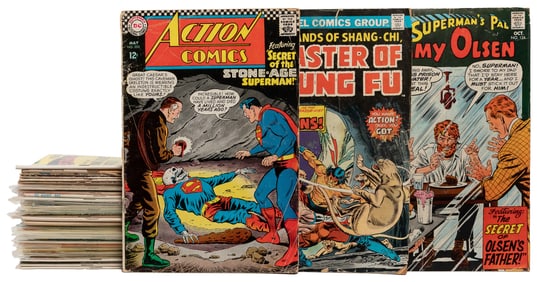 DC Comics Silver and Bronze Age Lot. Approximately 45 comic...