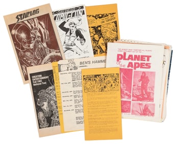 Assorted Comic and Pop Culture Convention Booklets and Ephe...
