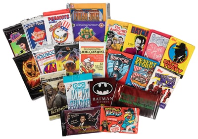 Large Collection of Non-Sports Trading Cards and Stickers P...