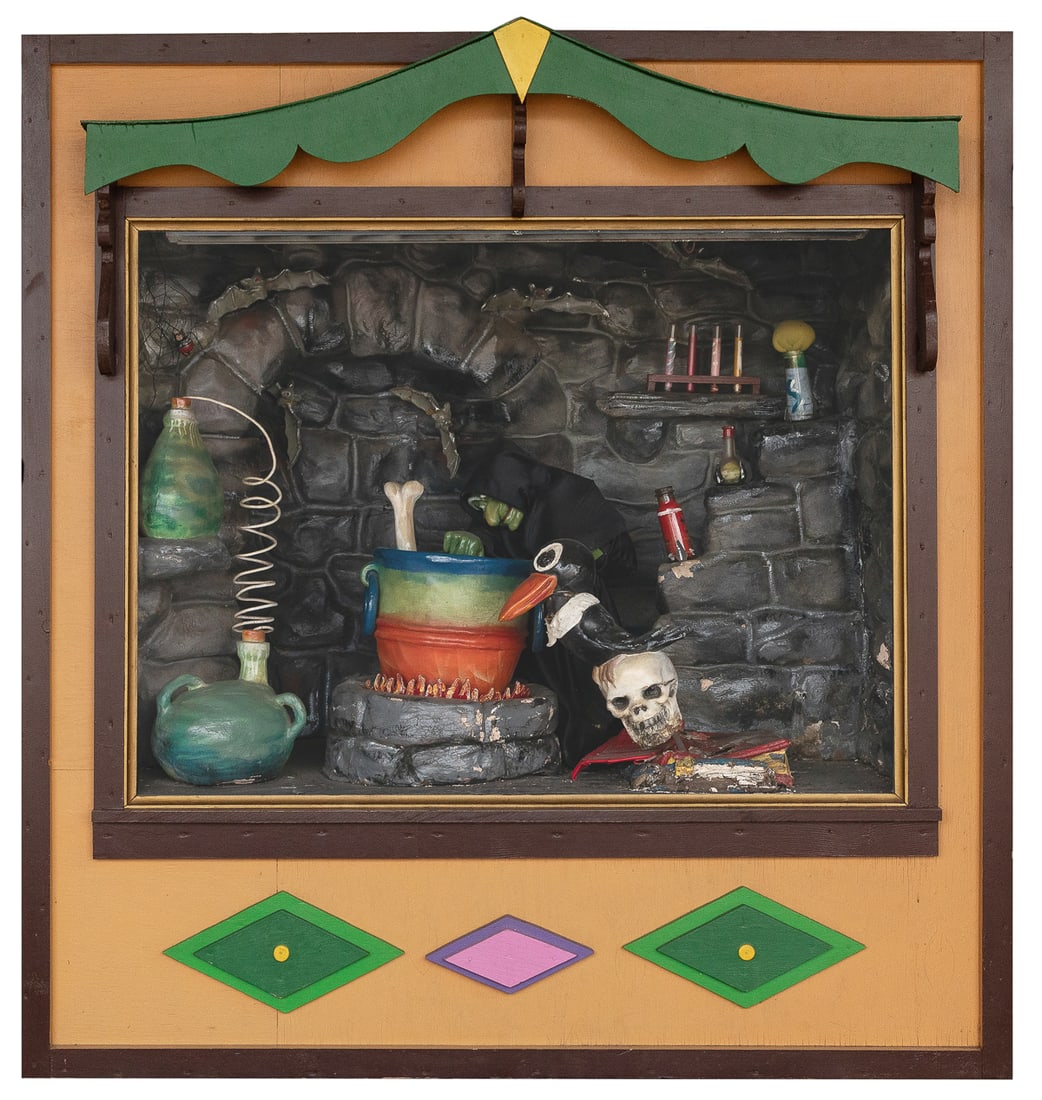 Snow White Old King Cole Animated Display: Queen Prepares S... (1 of 5)