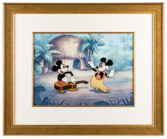 Disney “Hawaiian Holiday” Limited Edition Animation Cel. Wa...