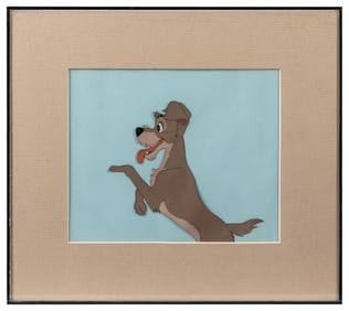 [ANIMATION ART]. [WALT DISNEY PRODUCTIONS]. Lady & the Tram...