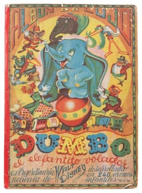 Dumbo (1944) Spanish/Portuguese Trading Card Scrapbook Albu...