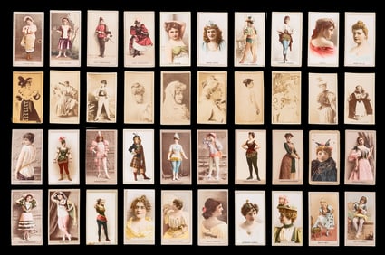 [CIGARETTE CARDS]. Large Group of Cigarette Cards, includin...