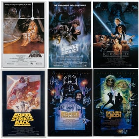 [STAR WARS]. Original Trilogy Poster Collection. 1979-1999....