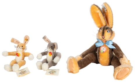 Steiff Lulac Hase Trio. Includes: limited edition Lulac 195...