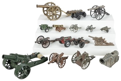 Over 30 Toy Cannons. Collection of approximately 37 cannons...