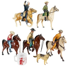 Collection of Hartland Horses, Figures, and Accessories. Ha...