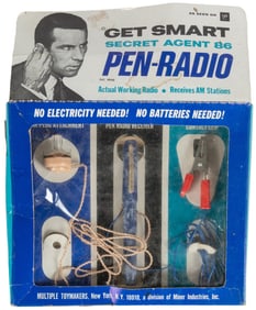 Get Smart Secret Agent 86 Pen Radio. New York, ca. 1966. Pe...