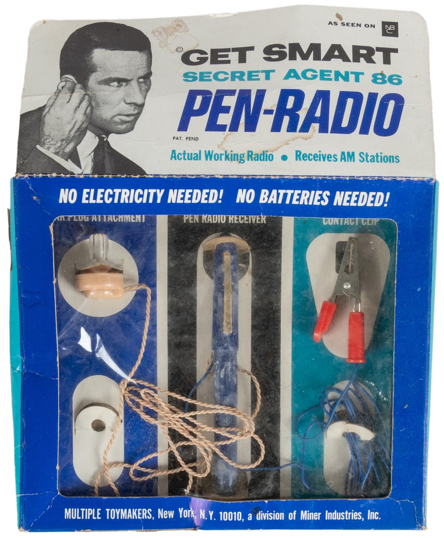 Get Smart Secret Agent 86 Pen Radio. New York, ca. 1966. Pe... (1 of 1)