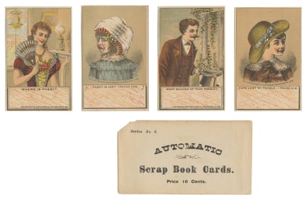 Automatic Scrap Book Cards. Series No. 2. New York: Joseph ...