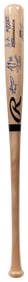 The Sandlot Cast Signed Rawlings Bat (BAS). A wooden Rawlin...