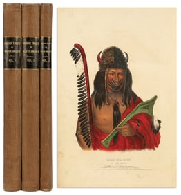 [AMERICANA]. McKENNEY, Thomas L. (1785-1859) and James HALL...