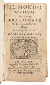 [THE AMERICAS]. [COLUMBUS, Christopher (1541-1506), subject...