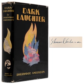 ANDERSON, Sherwood. Dark Laughter. New York: Boni & Liverig...