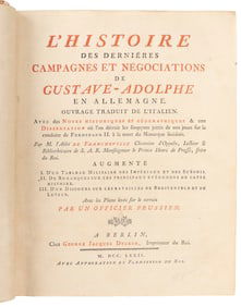 [ARMORIAL BINDING]. [THIRTY YEARS WAR]. FRANCHEVILLE, M. Ab...