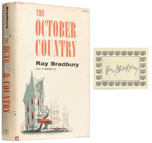 BRADBURY, Ray (1920-2012). The October Country. New York: B...