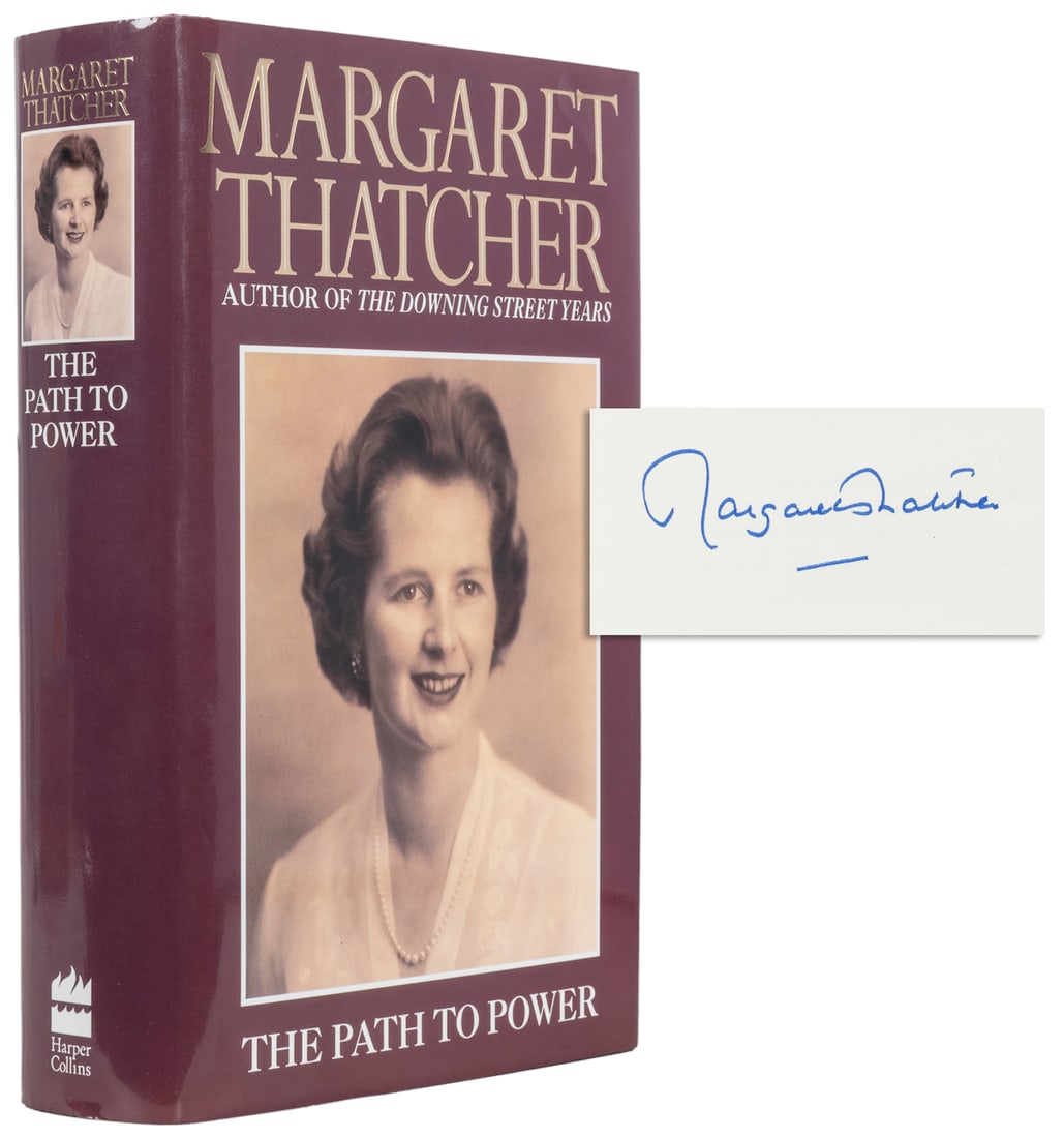 [BRITISH PRIME MINISTERS]. THATCHER, Margaret (1925-2013). ... (1 of 3)