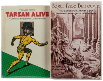 [BURROUGHS, Edgar Rice (1875-1950), association]. Pair of S...
