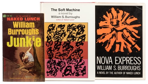 BURROUGHS, William S. (1914-1997). Pair of Hardcover First ...