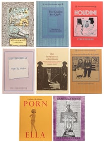 [CAPRA PRESS]. Group of 8 Signed Books from the “Yes! Capra...