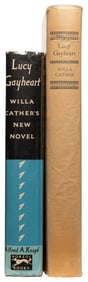 CATHER, Willa (1873-1947). First Trade Edition and First Si...