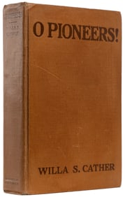 CATHER, Willa (1873-1947). O Pioneers! Boston and New York:...