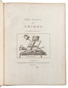 [CHILDREN’S AND ILLUSTRATED BOOKS]. [LONDON]. PENNANT, Thom...
