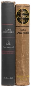 [CINEMA]. Pair of Books Signed by Hollywood Actors, includi...