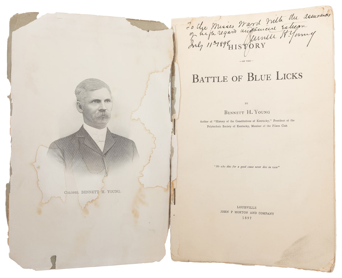 [CIVIL WAR]. YOUNG, Bennett H. (1843-1919). History of the ... (1 of 2)