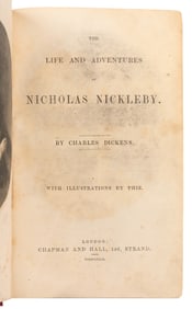 DICKENS, Charles (1812-1870). Life and Adventures of Nichol...