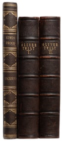 DICKENS, Charles (1812-1870). Pair of Book Editions of Titl...